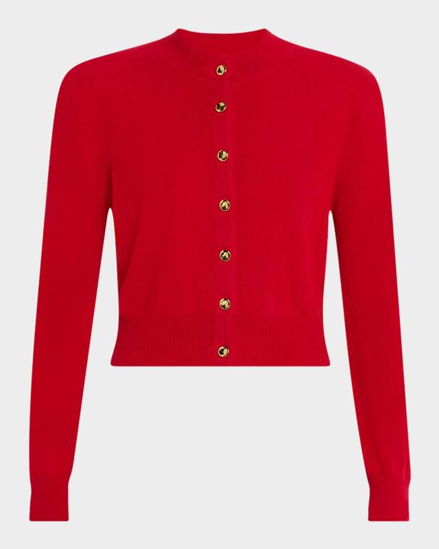 Shrunken Cashmere Cardigan